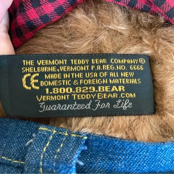 Hot Fur Ya Valentines Bear Vermont Teddy Bear Company Trucker 🐻 - Picture 9 of 12
